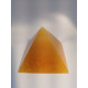 Oranžā kalcīta piramīda 60 mm